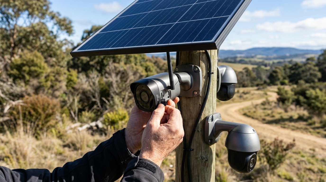 4 Kameralı Solar Güvenlik Sistemleri İçin İdeal SD Kart Boyutu ve Veri Kayıt Süresi Hesaplaması (128GB, 256GB, 512GB)