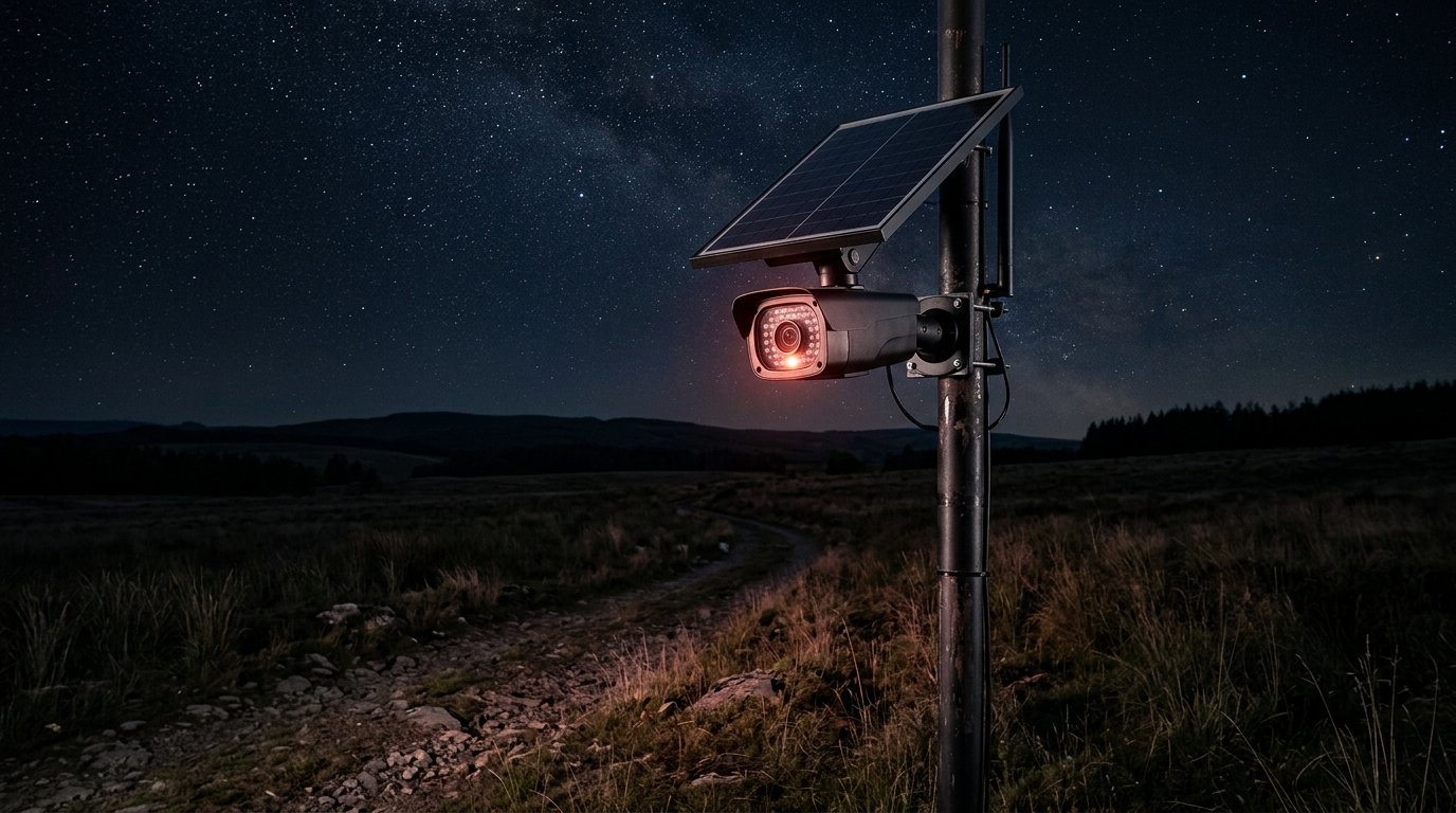 4G Solar Güvenlik Kameranızdan En İyi Gece Görüşü Nasıl Alınır?