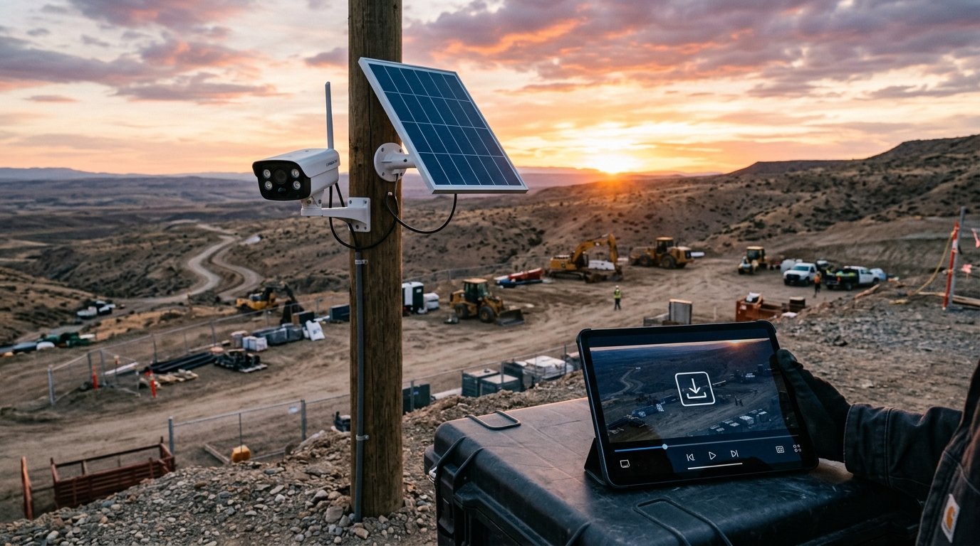 4G Solar Güvenlik Kameranızdan Görüntü Kayıtlarını Uzaktan Güvenli ve Hızlı Nasıl İndirirsiniz?