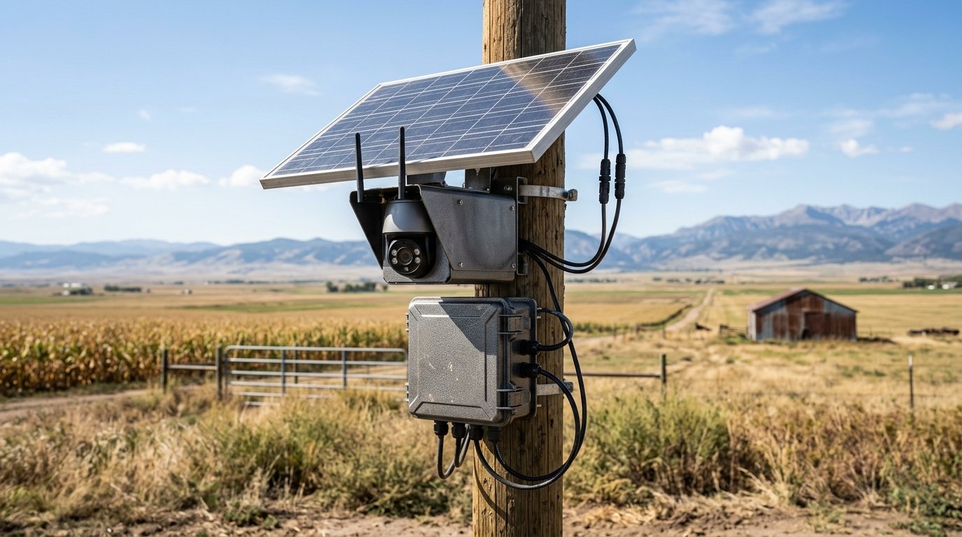 4G Solar Kamera Batarya Seçimi: LiFePO4 Farkı