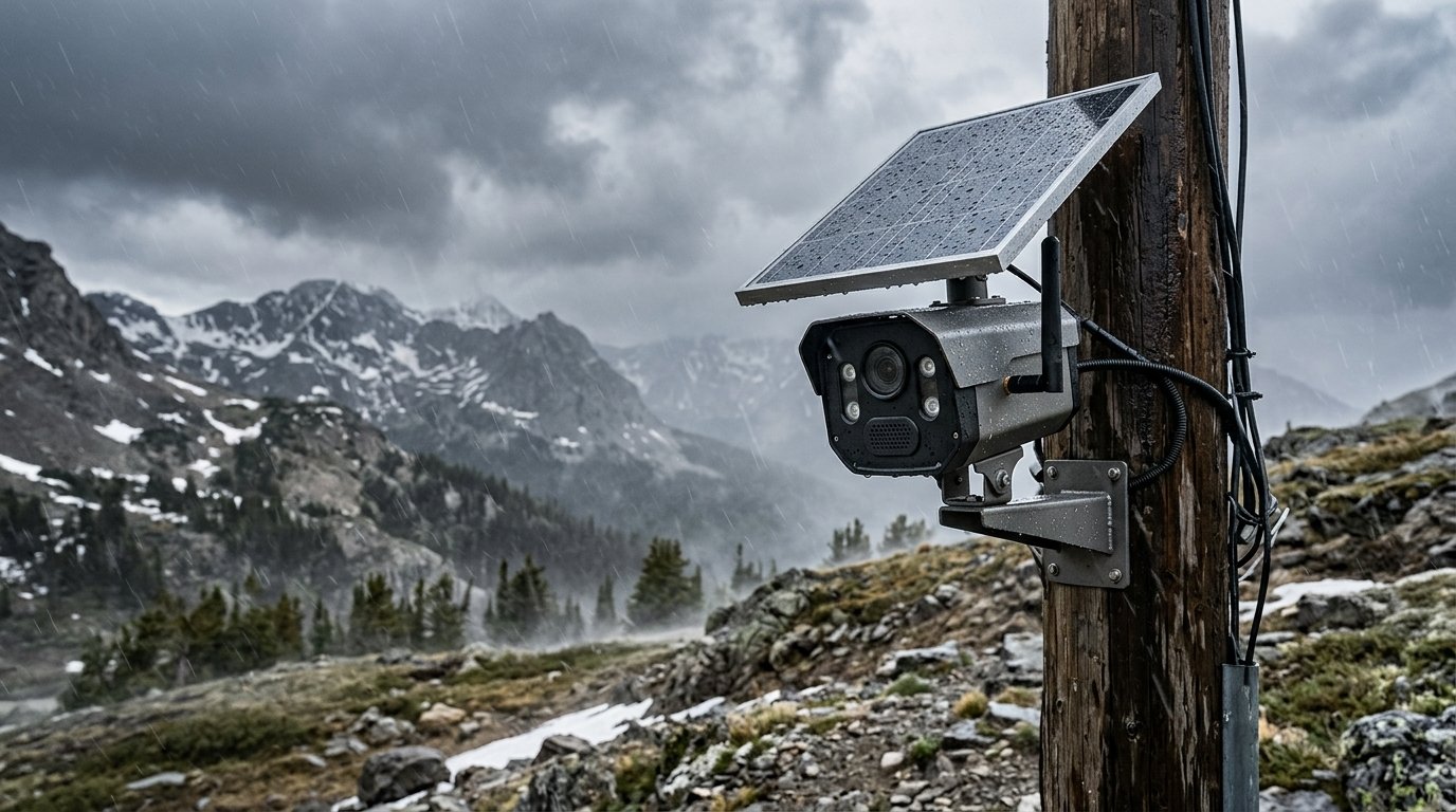 4G Solar Kameralarda Zorlu Hava Koşullarına Karşı Dayanıklılık