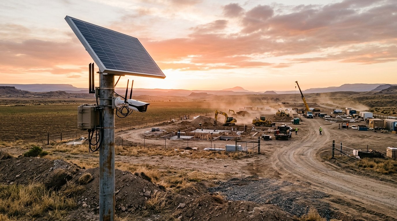 Altyapısız Projelerde Saha Denetimi ve İlerleme Takibi: 4G Solar Kameralarla Verimli ve Güvenli Yönetim