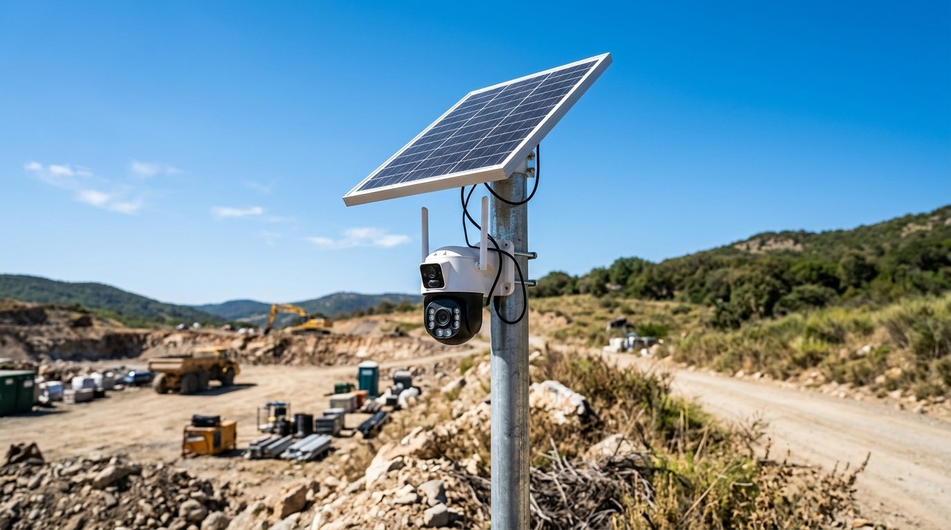 Altyapısız Sahada AI Destekli 4G Solar Kamera ile Veri Maliyetini Azaltma
