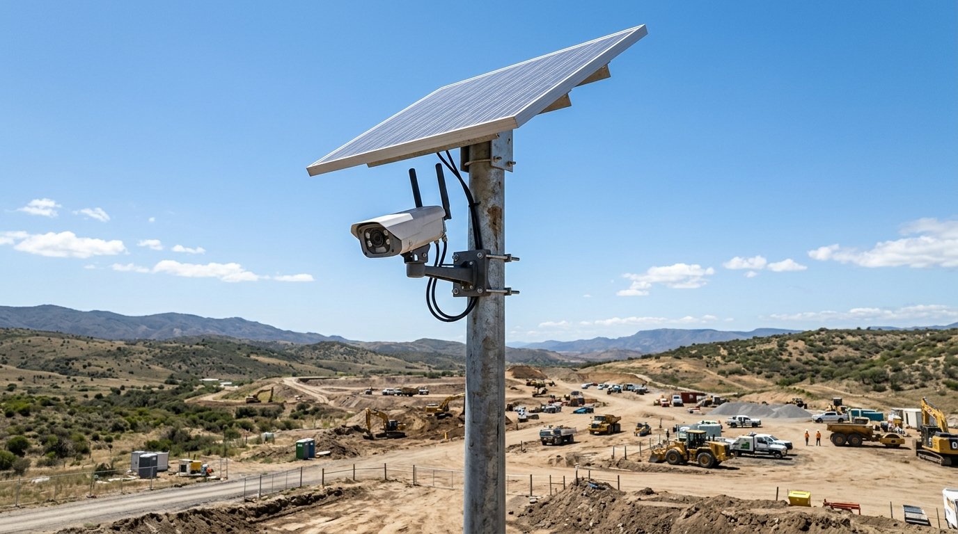 Altyapısız Sahalarda 4G Solar Güvenlik Kamerası Güvenliği: Sabotaj, Hırsızlık ve Çevresel Hasara Karşı Koruma Yöntemleri