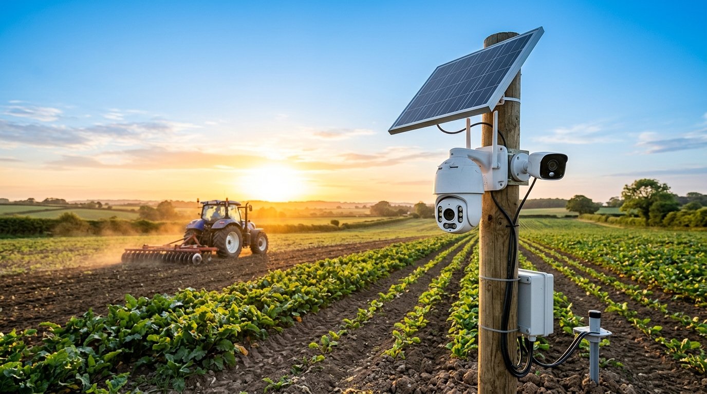 Altyapısız Tarım ve İnşaat Alanlarında Longplus 4G Kameralarla Akıllı Yönetim