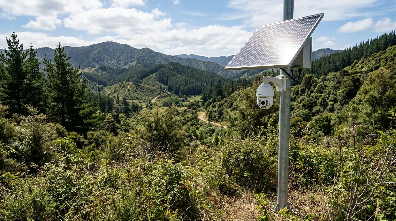Engebeli Araziler ve Yoğun Bitki Örtüsü İçin 4G Solar Kamera Kurulum Optimizasyonları: Sinyal ve Güneş Enerjisi Maksimum Verimliliği