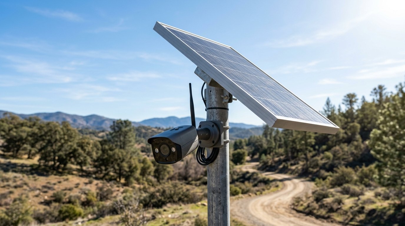 Güneş Enerjili 4G Kamera: Güneşlenme Süresi ve Optimal Panel Açıları