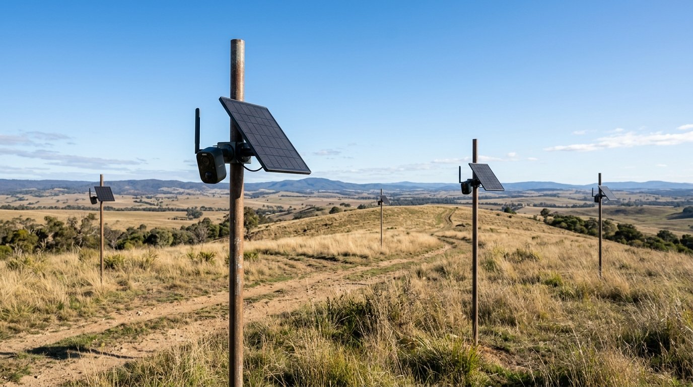 Güneş Enerjili SIM Kartlı Güvenlik Kamerası Mesh Sistemleri: Uzak Alanlarda Kesintisiz İzleme
