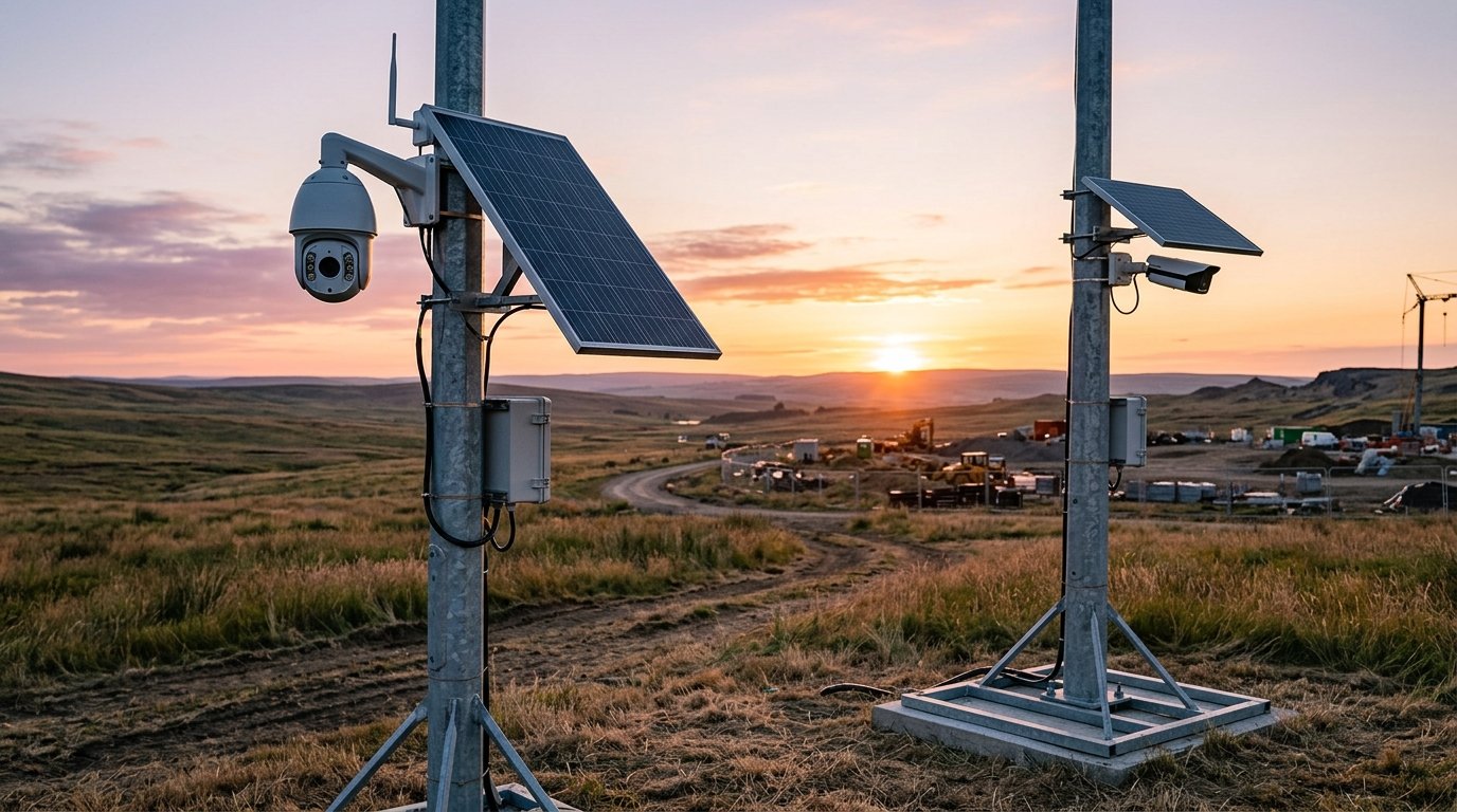 Longplus Robot PTZ Kameralar vs. Sabit Lensli Solar Kameralar: Geniş Arazilerde En Etkili Kapsama ve Takip Stratejisi