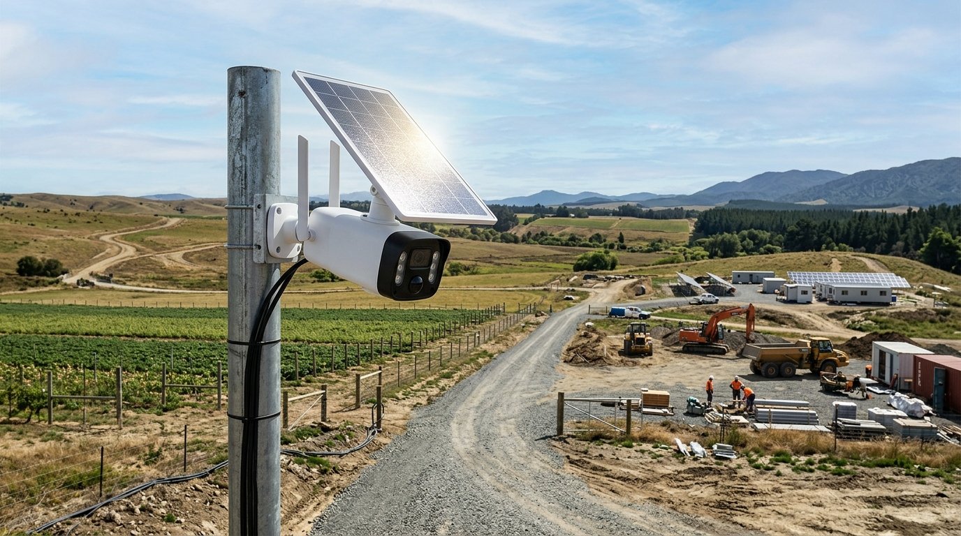 Uzak İşletmeler İçin 4G Solar Kamera ROI'si