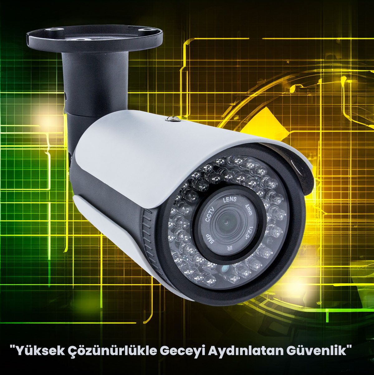 Kadraj 5MP Sony SecuLens, 1080P Full HD, 42 IR LED Gece Görüşlü - görsel 3