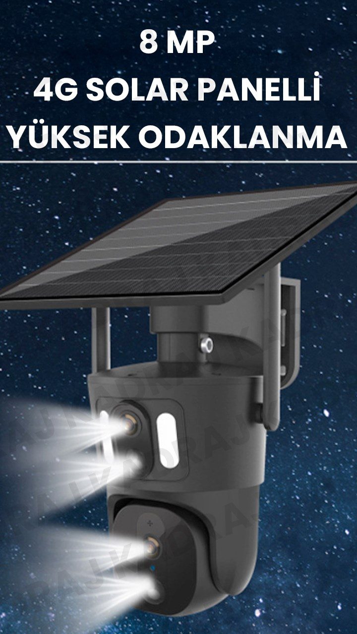 EUROCAM 8MP | 15600 MAH. | ULTRA HIZLI ODAKLANMA | 1 YIL INTERNET | 128GB SD KART | 2 YÖNLÜ SES | 2025 YENİ SEZON | YÜKSEK ODAKLANMA VE TAKİP HIZI - görsel 4