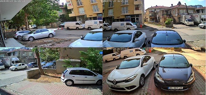 Kadraj IP Güvenlik Kamera Seti - 6 İç Mekan IP Kamera, 1 Dış Mekan IP Kamera, 1TB H.D.D, 9 Kanal NVR, Gece Görüş, Uzaktan İzleme, Hareket Tabiki, İnsan Tespi - görsel 3