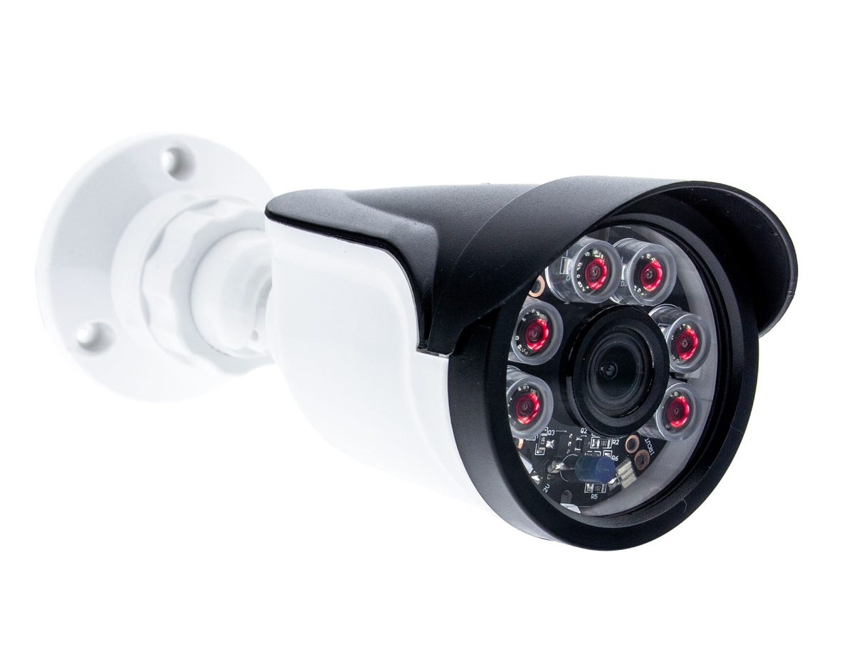 Kadraj Kadraj 5mp Sony SecuLensli 1080p 6 Atom Led Gece Görüşlü Su Geçirmez Plastik Kasa Fullhd Güvenlik Kamerası - görsel 2