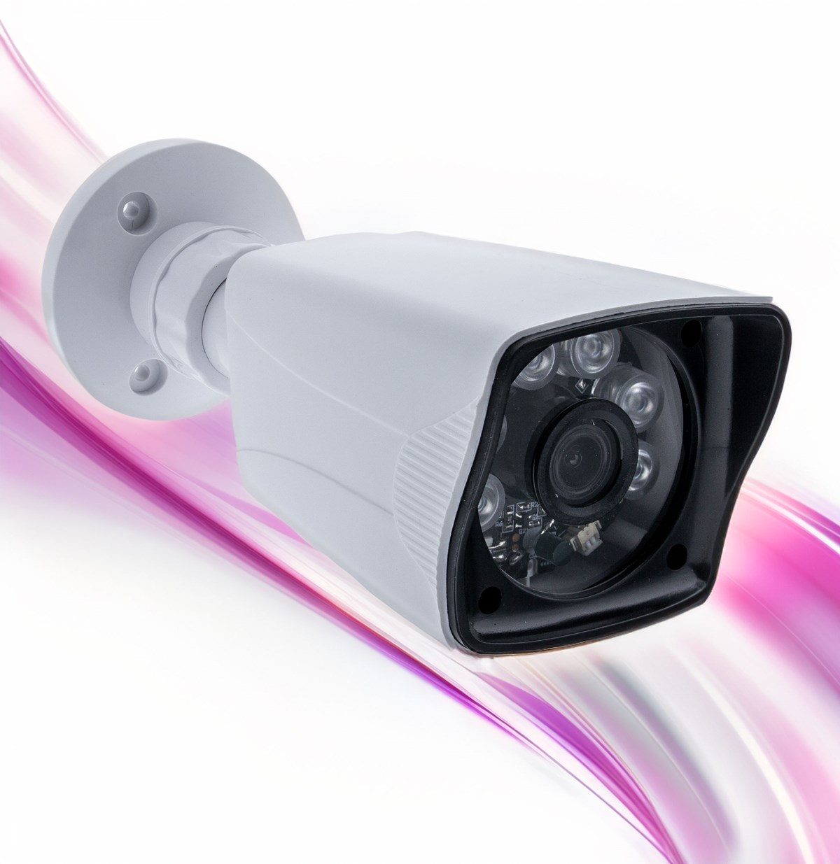 Kadraj Kadraj 5MP Sony SecuLensli 1080P Full HD AHD 6 ATOM LED Güvenlik Kamerası - Plastik Kasa, Su Geçirmez