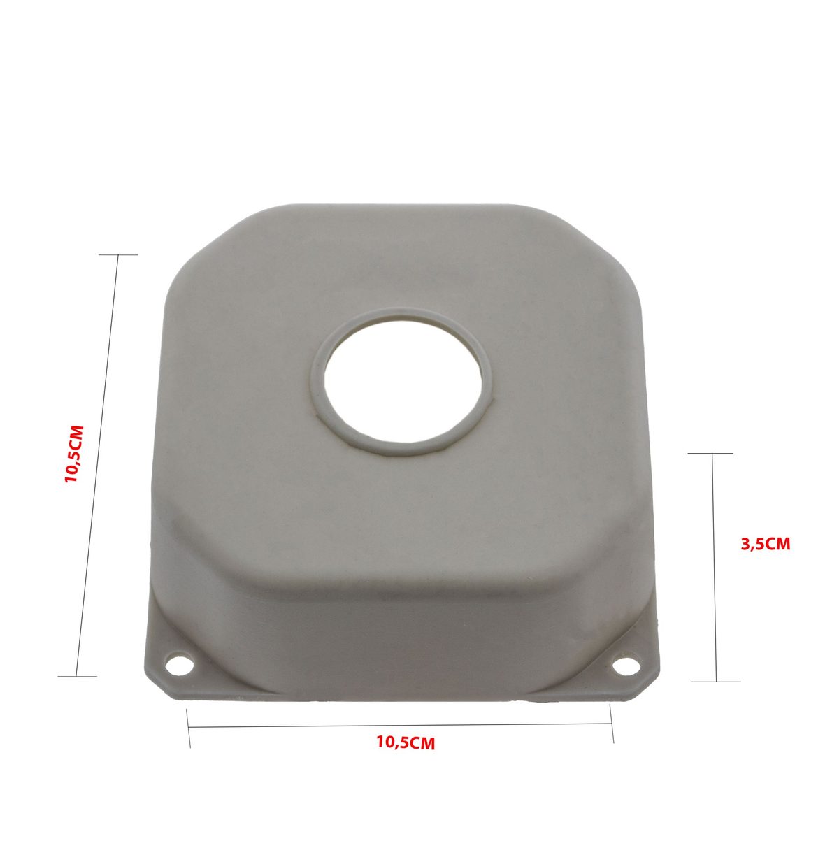 Kadraj Kamera Montaj Orta Boy Buat Kutusu Beyaz - 10.5x10.5x3.5 cm