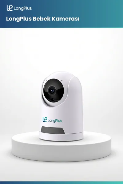 Longplus bebek kamerası 1080P çözünürlük ve 355 derece dönebilen gece görüşlü cihaz