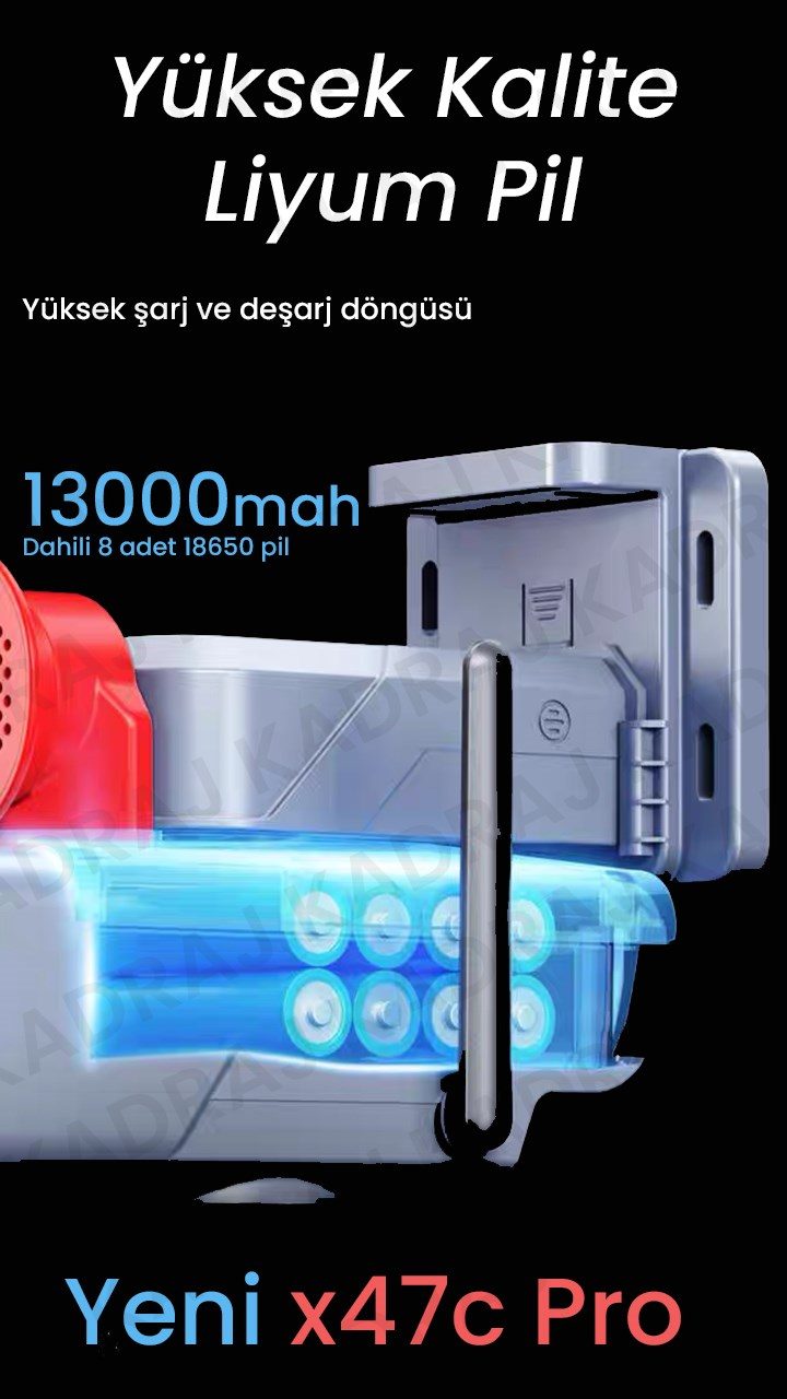 Kadraj Sim Kartlı Güvenlik Kamerası, Solar Panelli Kamera, 4G X47C PRO Güvenlik Kamerası, İnsan Takibi, Alarm, 3 EKRANLI Solar Kamera - görsel 2