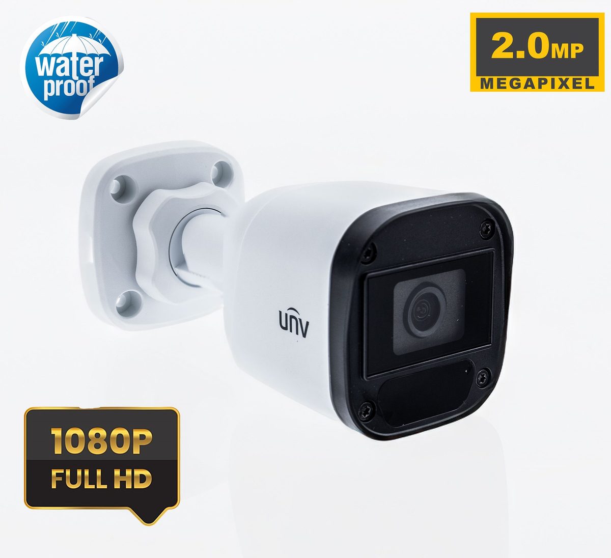 Kadraj Uniwiz UAC-B112-F28 2 MP 2.8 mm Mini Bullet Analog Güvenlik Kamerası