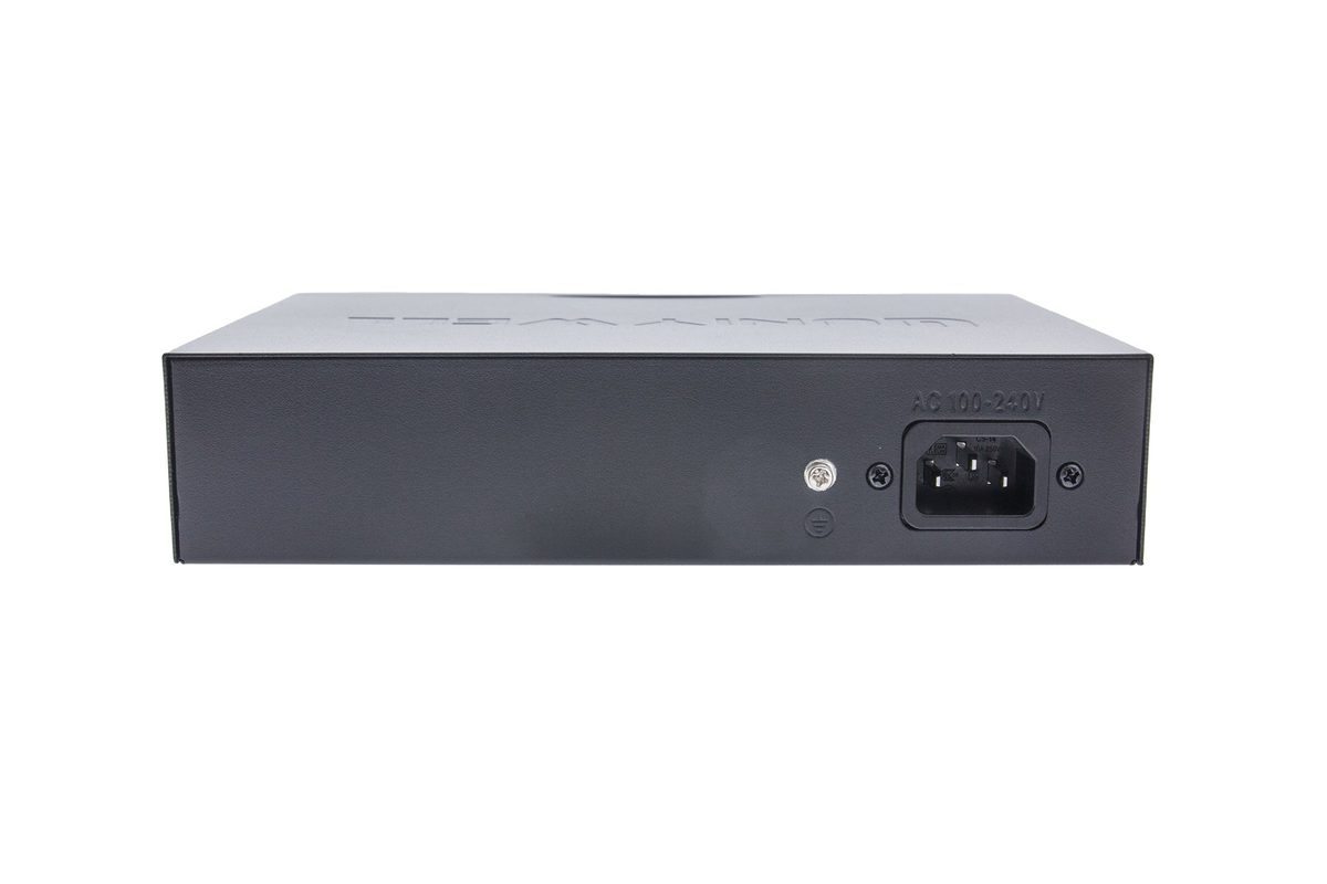 Uniywell 4 Port PoE Switch + 2 Uplink | 65W İç Güç Ünitesi | UNW-AI0402-65W - görsel 3